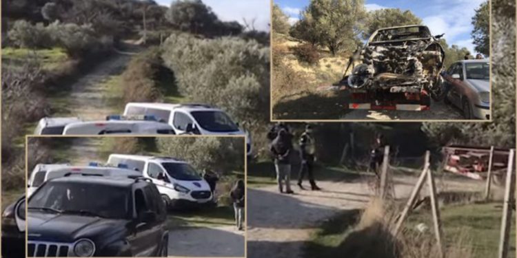 Shpërthimi me tritol në Kurbin/ Gjendet e djegur makina e autorëve