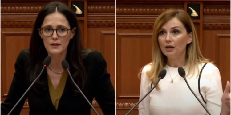 “Je e paaftë apo arrogante?”/ ‘Plas’ debati në Kuvend, Tabaku-Ibrahimajt: Qenke vetëm sot, s’të mëson dot njeri të flasësh! Ministrja: Recitoni shifra dhe nuk dëgjoni