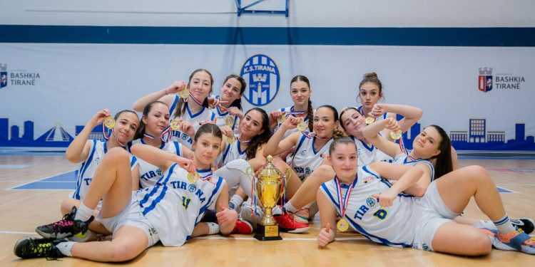 Basketboll, Tirana shpallet kampione për vajza U16