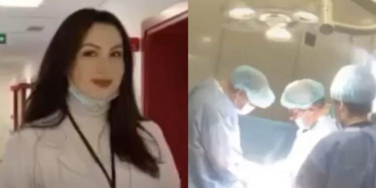 PAMJE TË RËNDA, infermierja nga Elbasani poston video me embrionin e abortuar, e hedh në kosh