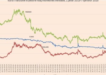 Euro dhe Paundi në minimumin historik, Dollari prek vlerën më të ulët në 12 vjet