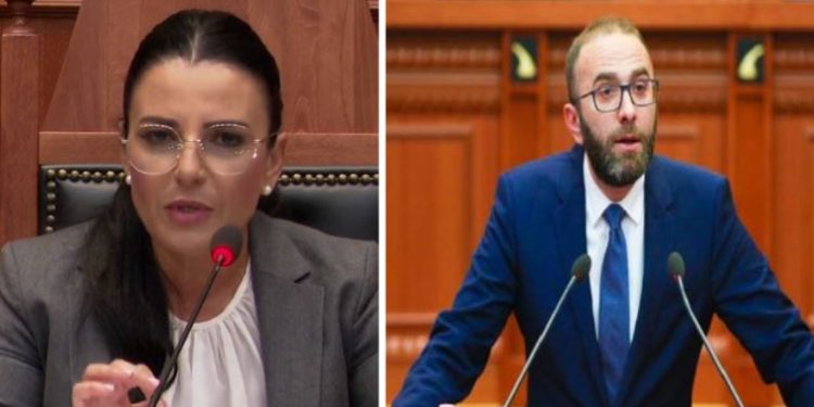 ‘Ndizen gjakrat’ në Kuvend/ Balluku: Gazi nuk të pëlqeu përgjigjja e ministres? Deputeti i PD: Ke fytyrë ti të flasësh moj?