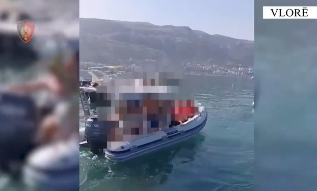 VIDEO/ Bllokohen 14 mjete lundruese nga Ksamili në Vlorë, gjobiten drejtuesit e tyre