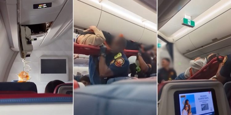 VIDEO/ Turbulenca në ajër, panik në fluturimin Milano-Atlanta! 11 pasagjerë…