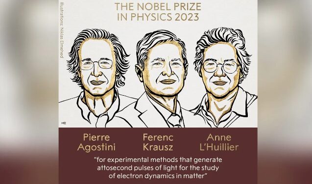 Çmimi Nobel për Fizikë ka tre fitues