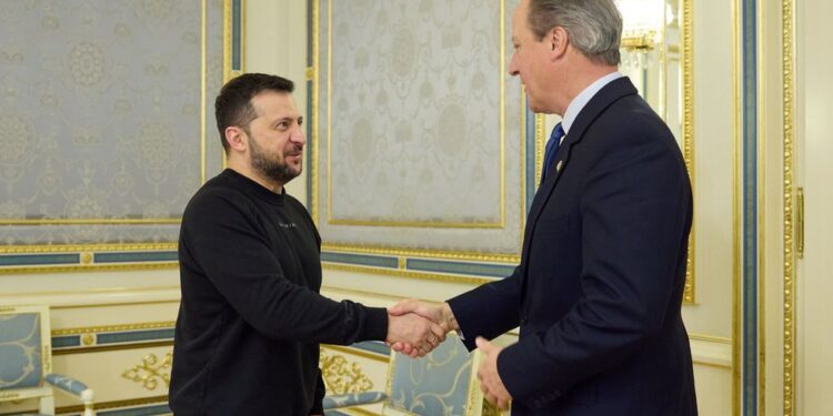 David Cameron vizitë zyrtare në Ukrainë