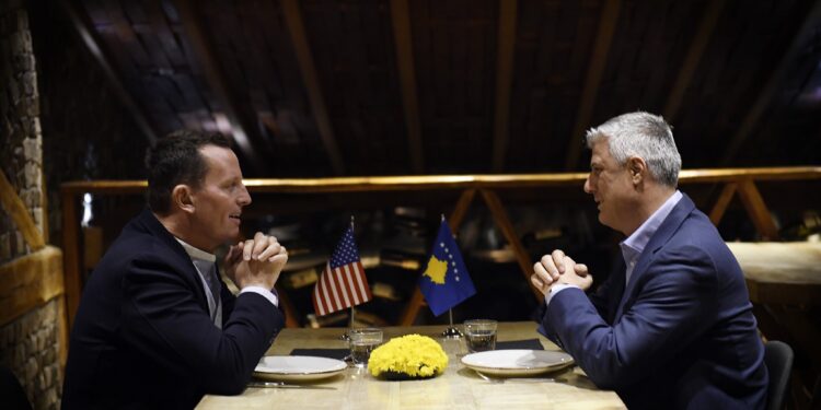 Richard Grenell kujton takimin me Hashim Thaçin