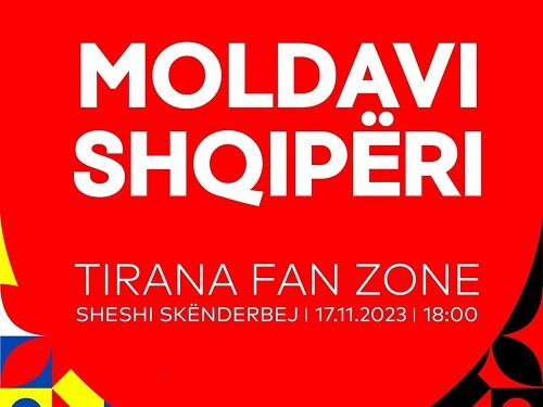 Moldavi-Shqipëri, Veliaj fton qytetarët në “Tirana Fan Zone”