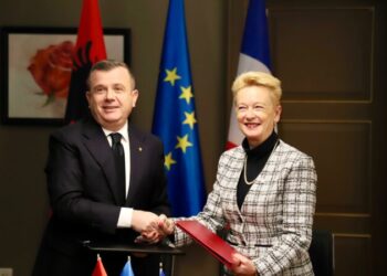 Ministri i Brendshëm, Balla takim me Ambasadoren e Republikës së Francës