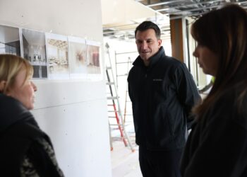 Kolegji i Europës, Veliaj inspekton punimet: Mundësi e artë për kryeqytetin