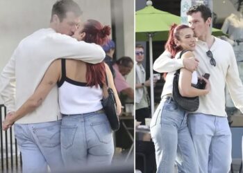 Dua Lipa dhe i dashuri i saj fotografohen duke u puthur në publik