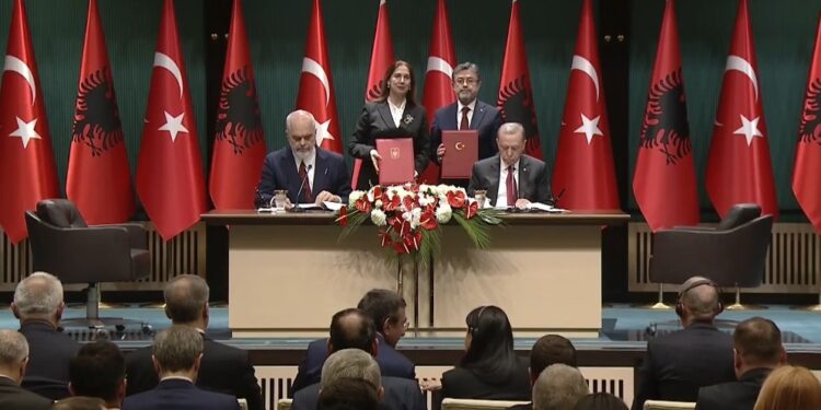 Marrëveshjet dhe memorandumet e firmosura mes Ramës dhe Erdogan