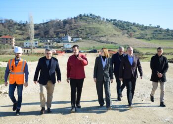 Veliaj dhe Gonxhja inspektojnë punimet për infrastrukturën publike në Zonën e Lirë