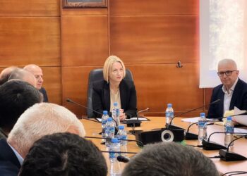 Ministrja Denaj takim me përfaqësues të blegtorëve dhe…