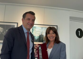 Kryetarja e Bashkisë së Parisit, Anne Hodalgo pret kryebashkiakun Veliaj