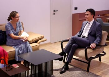 Kryeprokurori Olsian Çela takon Kreun e Zyrës së KiE në Tiranë, Giulia Re