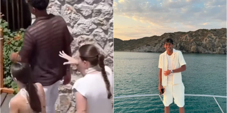 Lamine Yamal dhe e dashura e tij shijojnë pushimet në Greqi