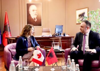 Ministri Hoxha pret Ambasadoren e Kanadasë: Mbështetje për luftën kundër krimit dhe..