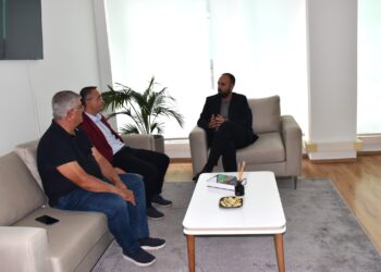 Drejtori i AKBN, Erlind Sulo takim me dekanin e FGJM, Shkëlqim Dajën