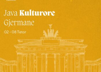 Nga data 2 deri në 8 tetor, Shqipëria mikpret Javën Kulturore Gjermane!