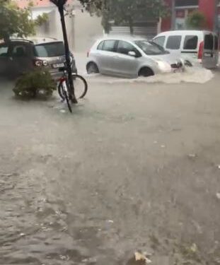 Vlora dhe Fieri nën ujë, përmbyten rrugë dhe biznese