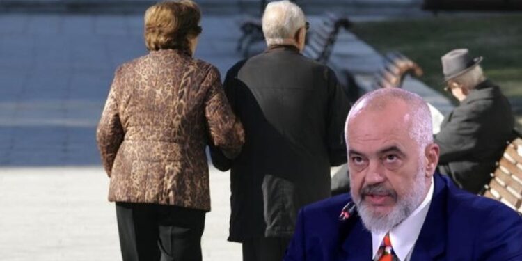 Pensionet rriten me 200 lekë, Rama tallet me të moshuarit