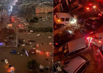 Valencia nën pushtetin e ujit si ‘varrezë masive’