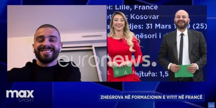 Zhegrova në formacionin e vitit: Franca nuk e njeh Kosovën, po e prezantoj në mënyrë të shkëlqyer