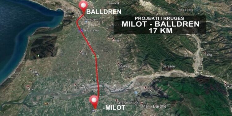 365 milionë euro për 17 km rrugë, shtyhet për herë të dytë tenderi për koncesionin e Milot-Balldre